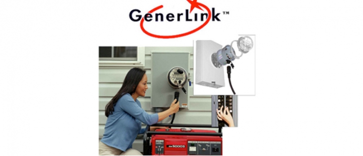 Connecting a Portable Generator is now  Safe and Easy with GenerLink™