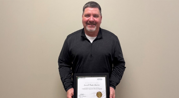 News article Director Receives National Certification