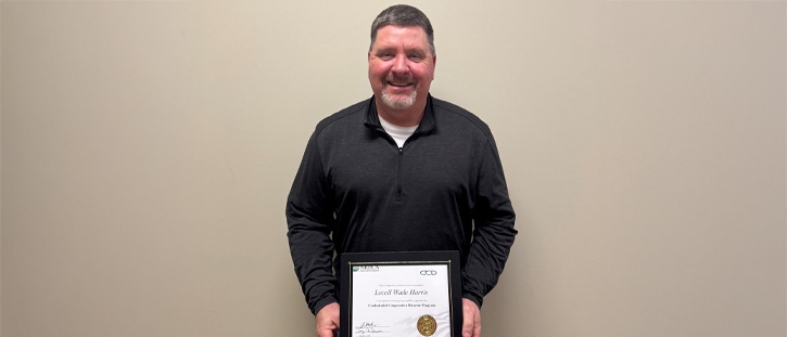 Director Receives National Certification 