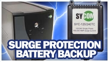 Surge Protection Battery Backup